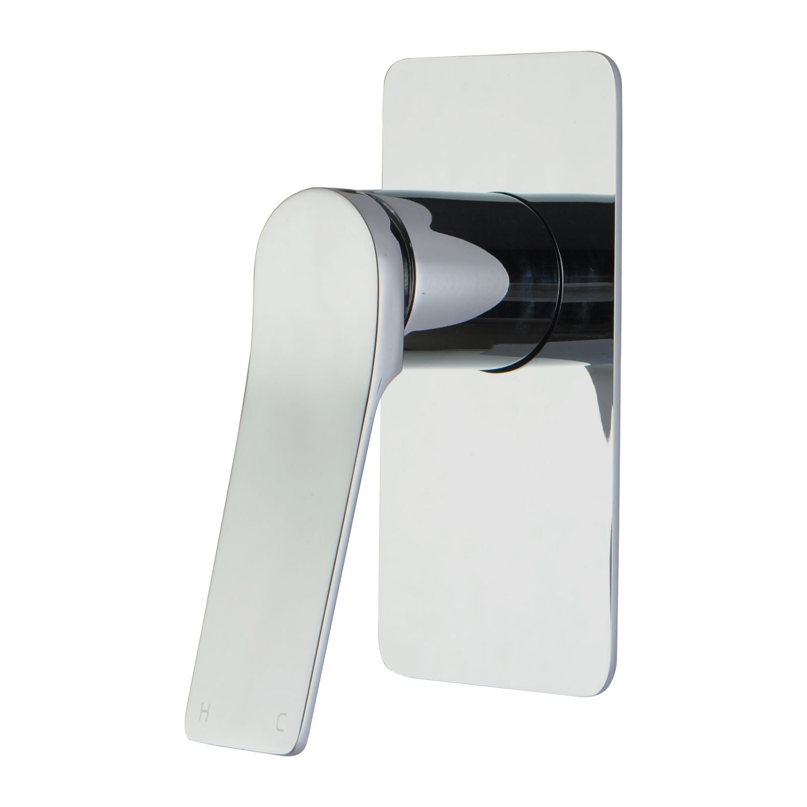 RUSHY Square Chrome Built-in Shower/Wall Mixer
