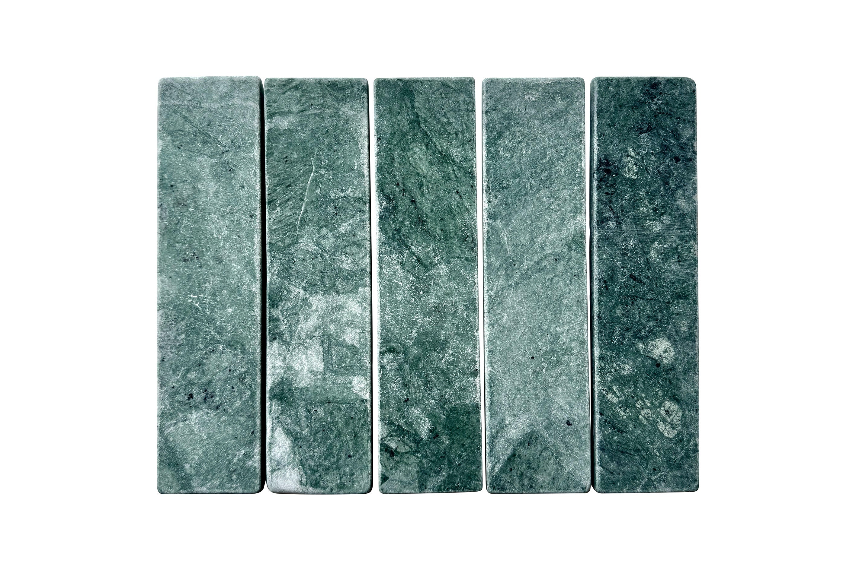 Bedrock Tile Taj Green Tumbled 50x200x10mm