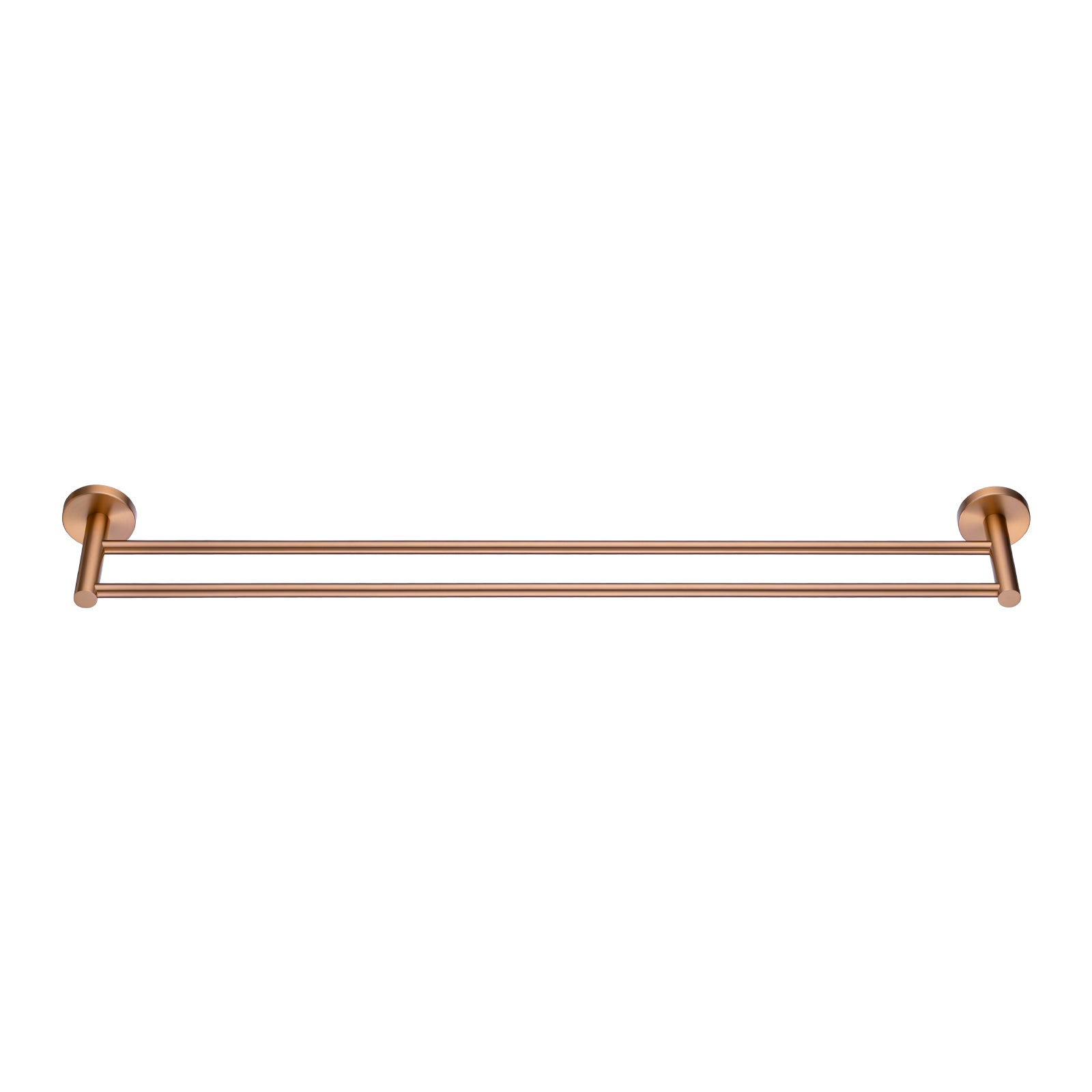 LUCID PIN - Brushed Copper Cuttable Double Towel Rail