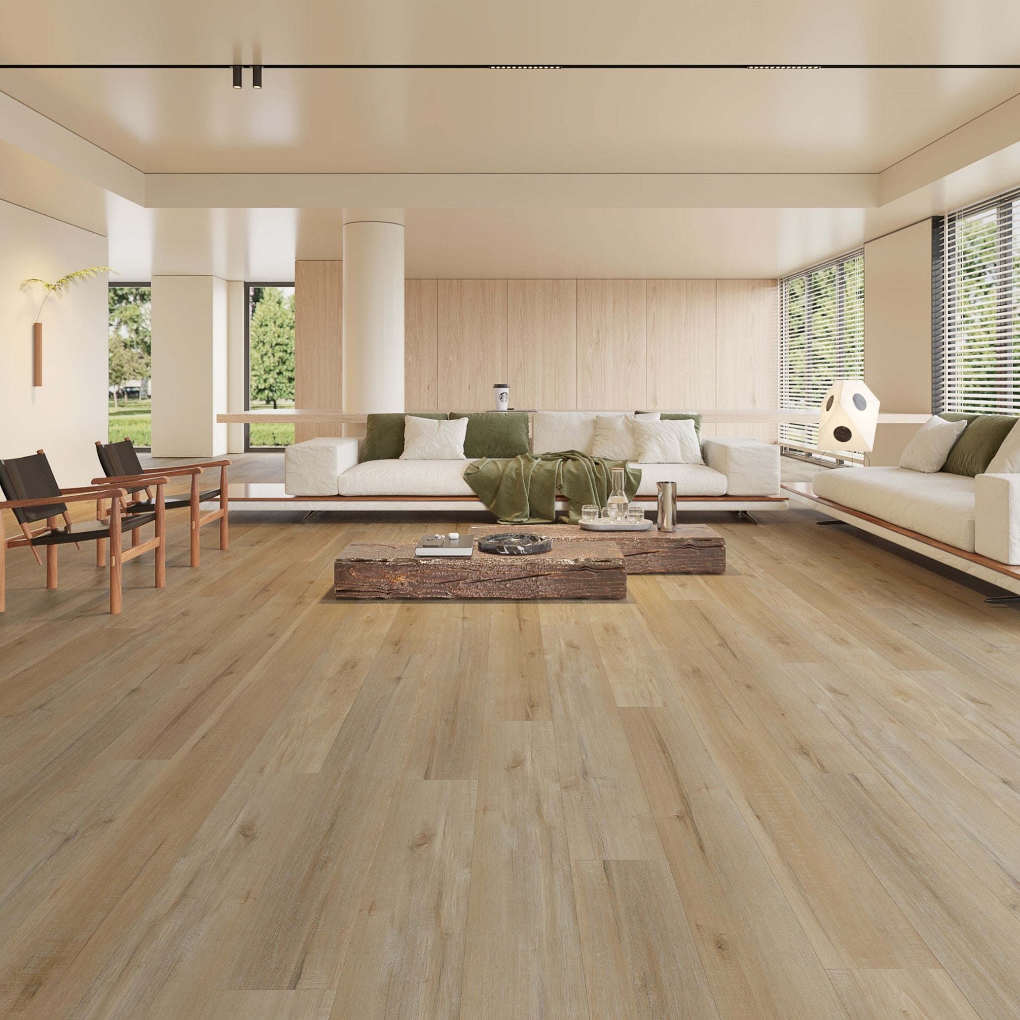 Burnished Oak WR515 Lounge – room scene