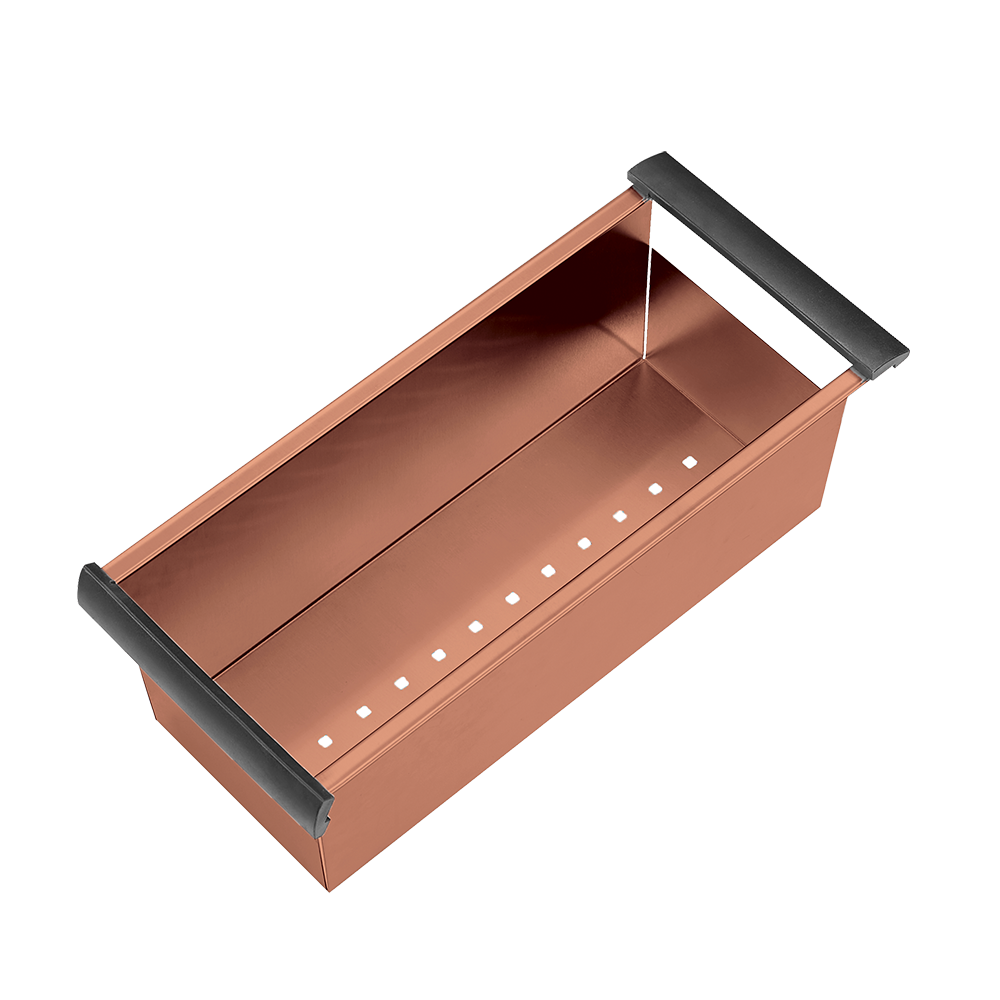 Atlas Handmade Double Bowl Kitchen Sink in Copper