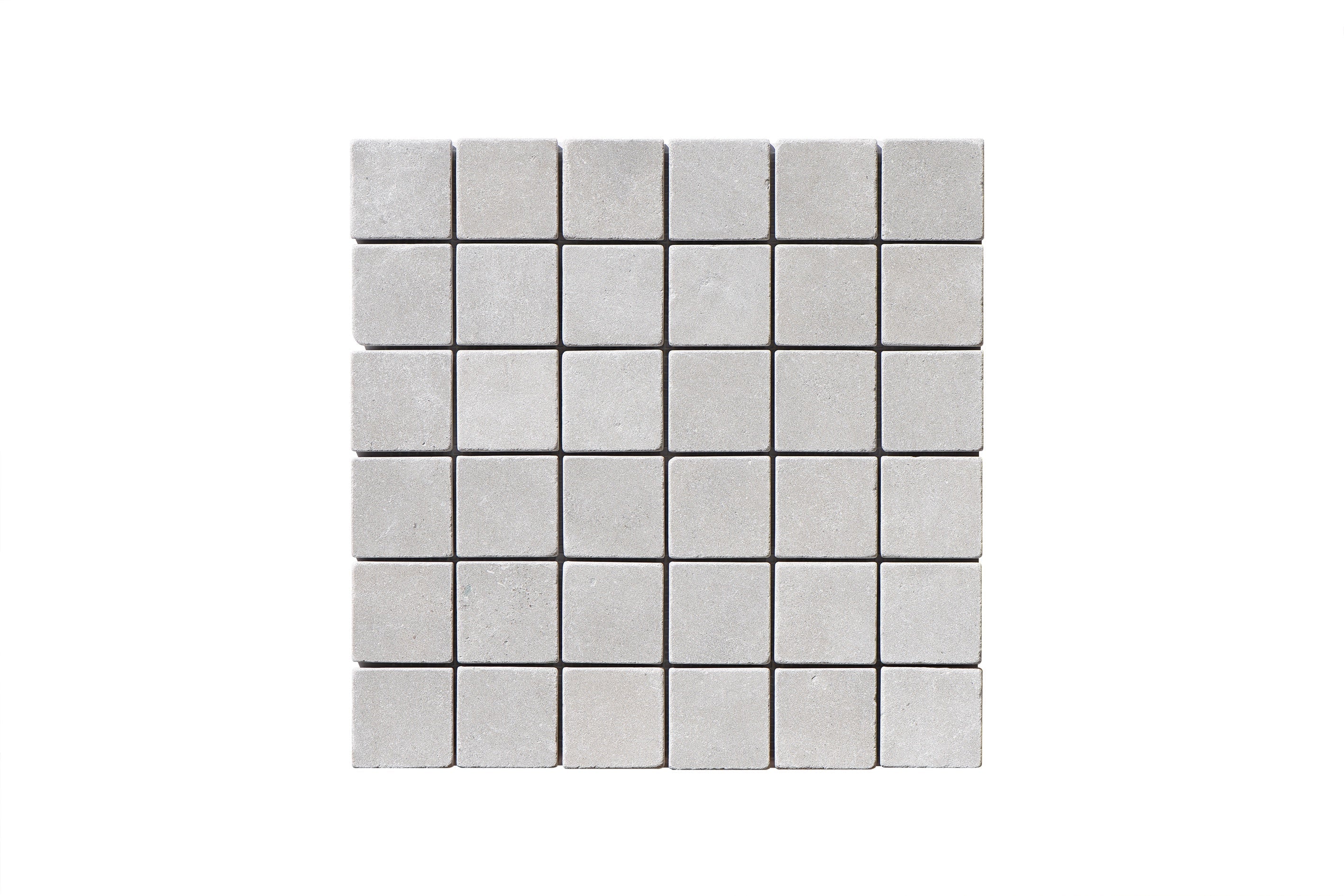 Bedrock Square 50x50mm French Grey Tumbled 310x310x10mm