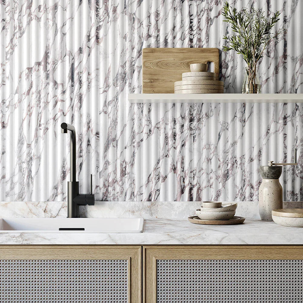 Fluted tile
