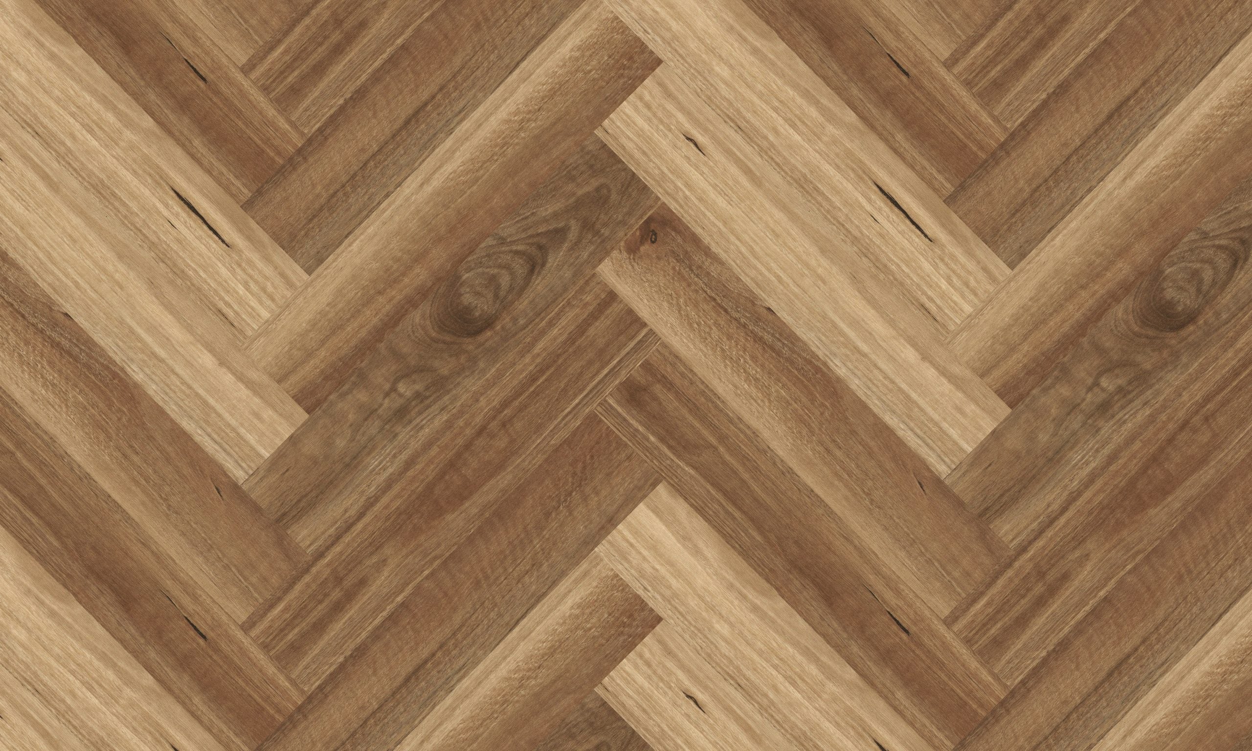 NSW Spotted Gum Herringbone hybrid flooring 9mm