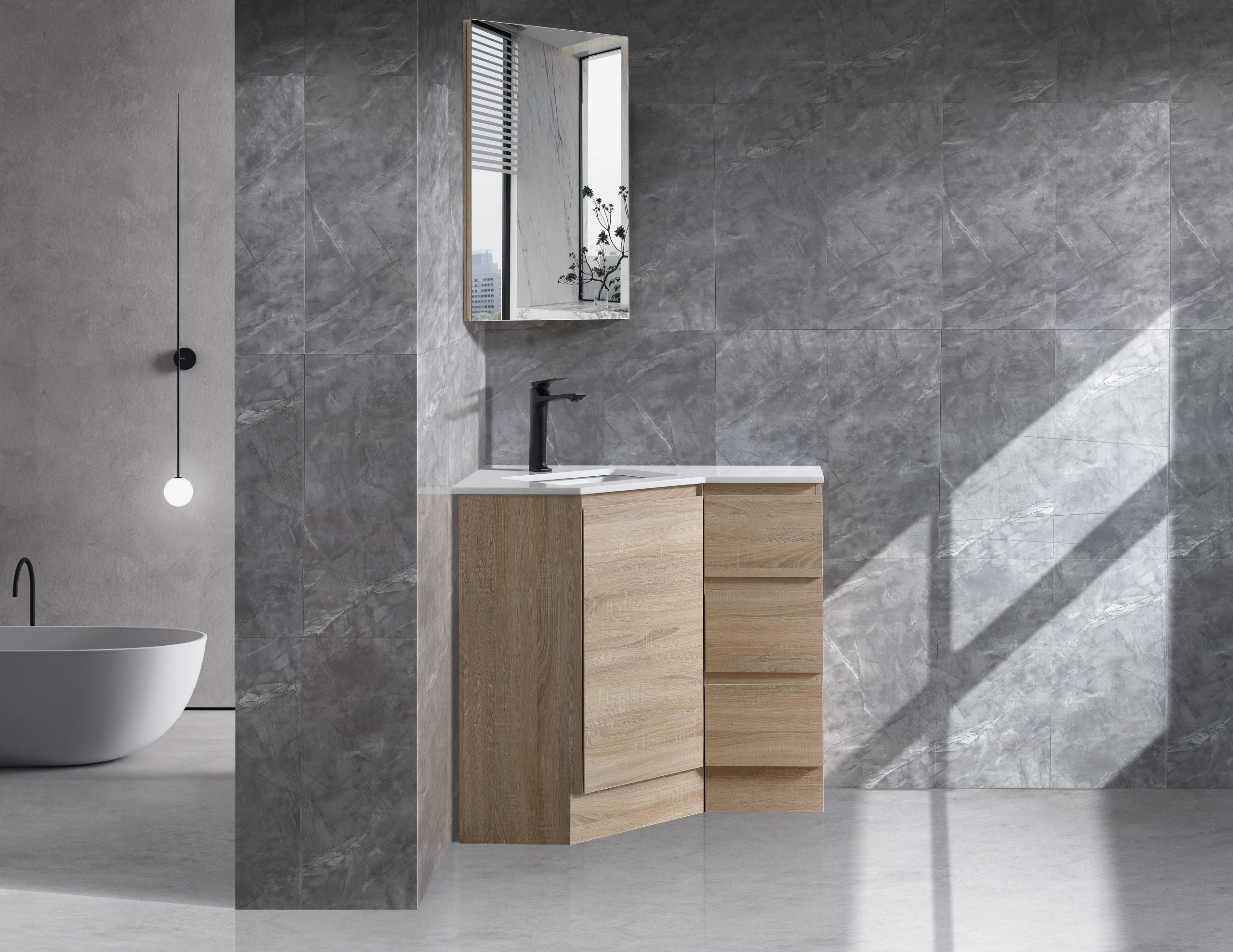Corner Collection bathroom vanity