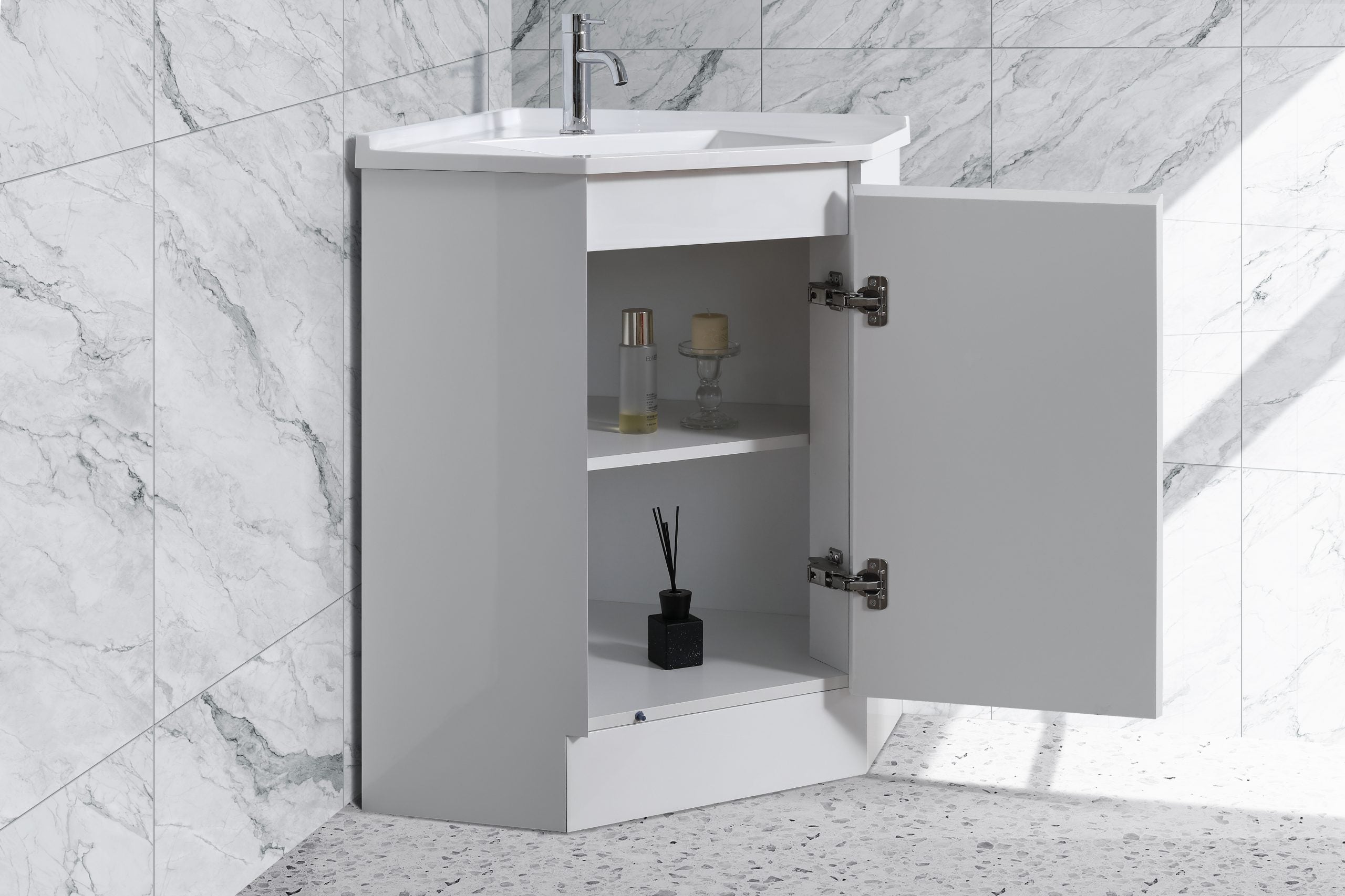 Corner Collection bathroom vanity