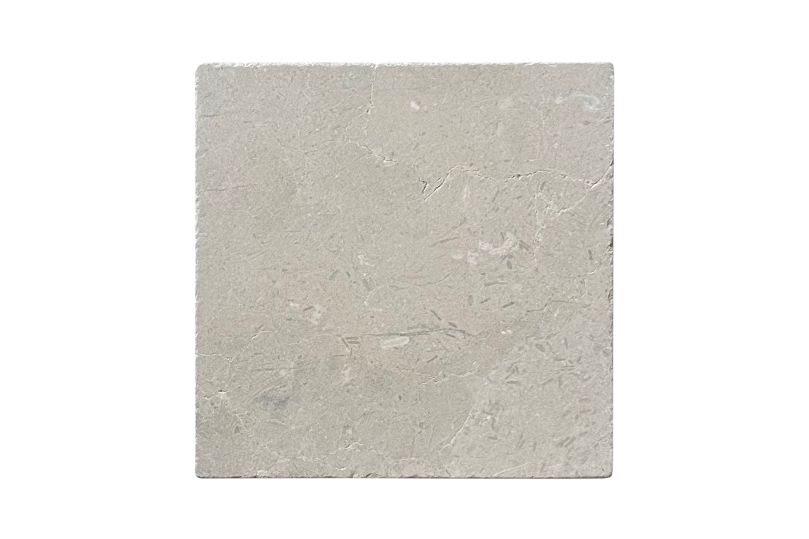 Bedrock Square Crema Marfil Tumbled 200x200x10mm