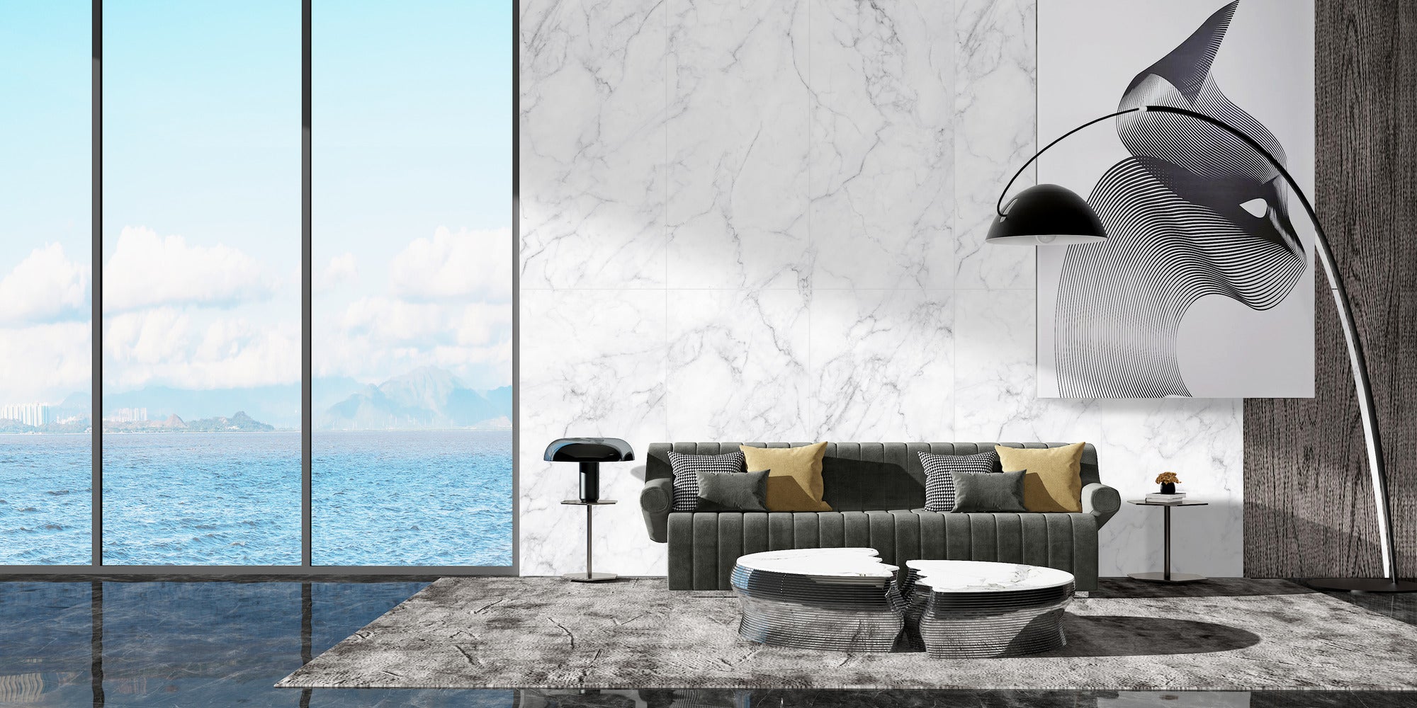 Marmo Bianco Carrara Sliptech