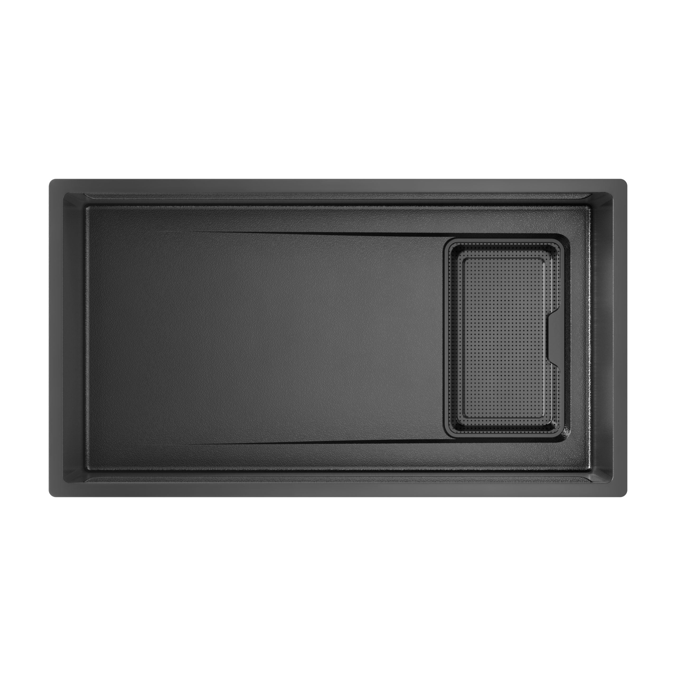 Novaq Handmade Kitchen Sink in Matt Black