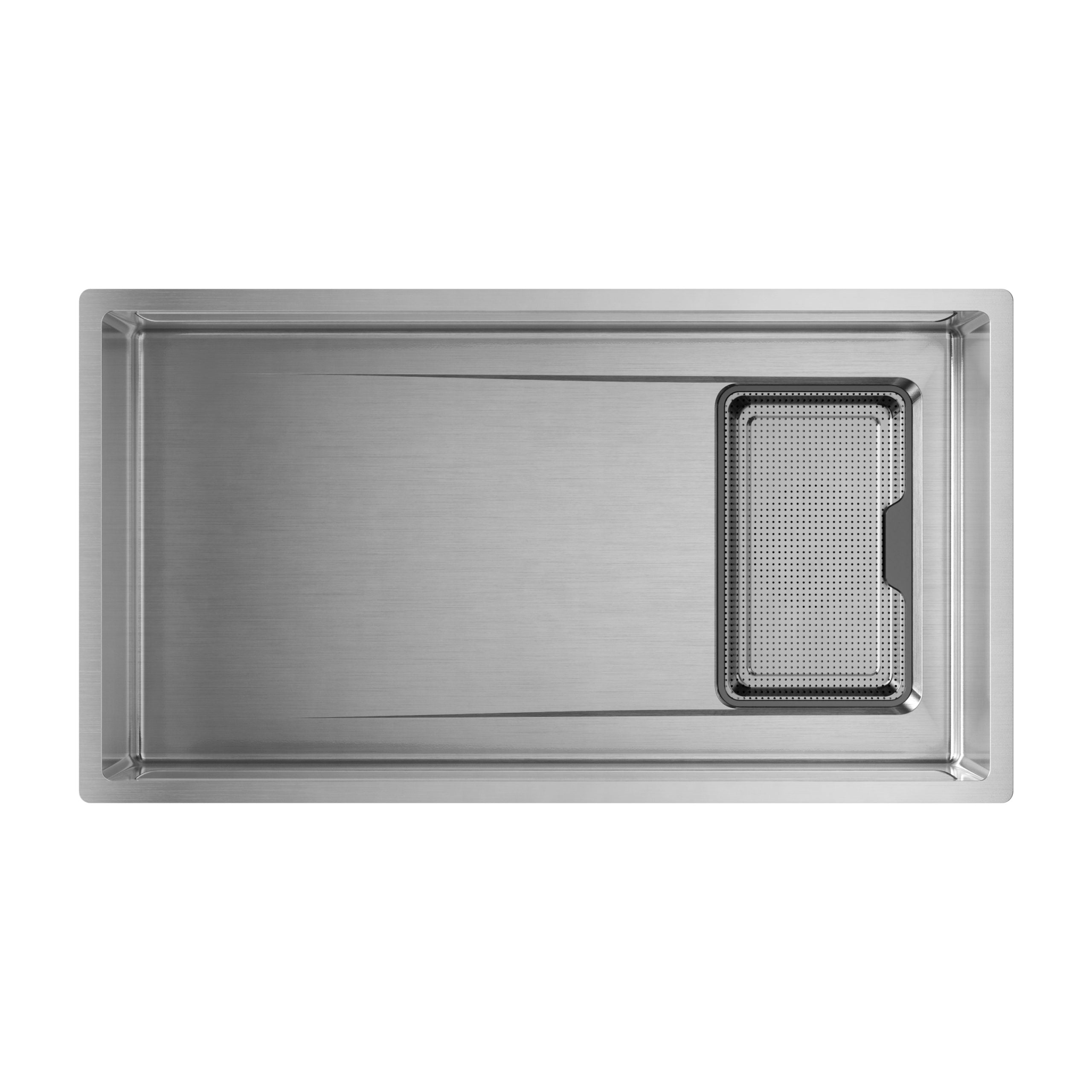 Novaq Handmade Kitchen Sink in Raw Stainless Steel