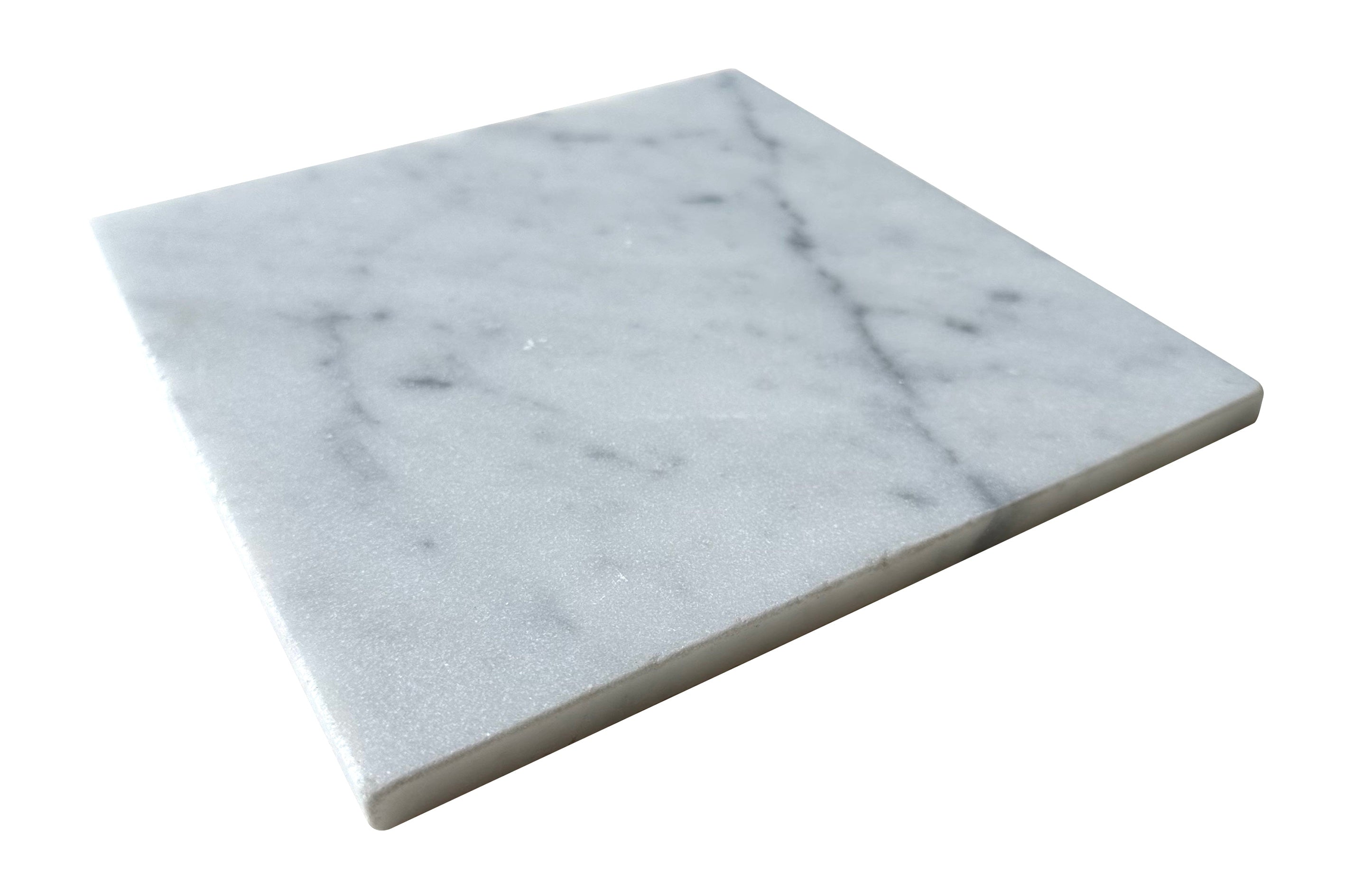 Bedrock Square Bianco Carrara Tumbled 200x200x10mm