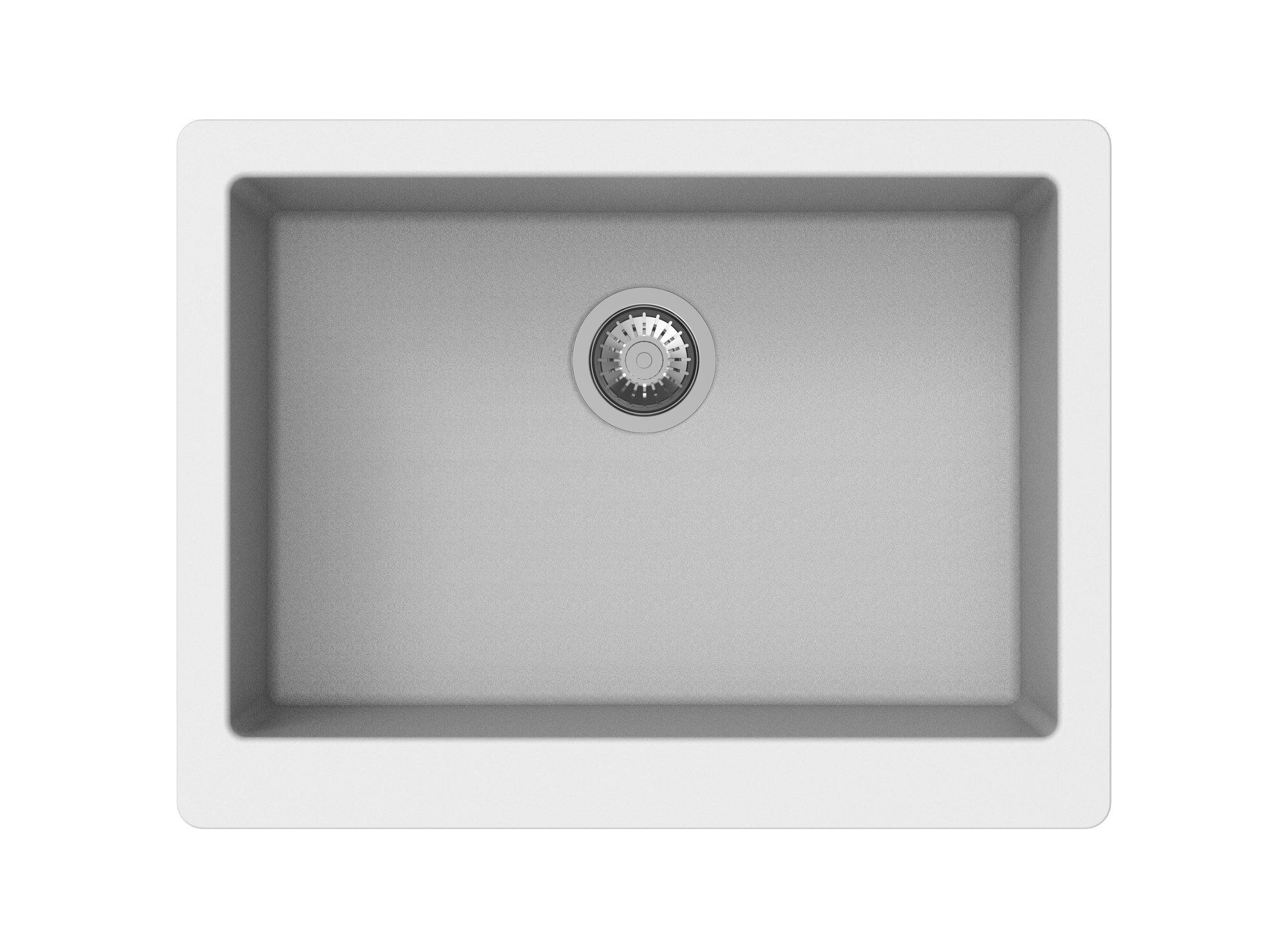 865x540x229mm White Granite Butler Sink Single Bowl Farmhouse Kitchen Laundry Sink Apron Front