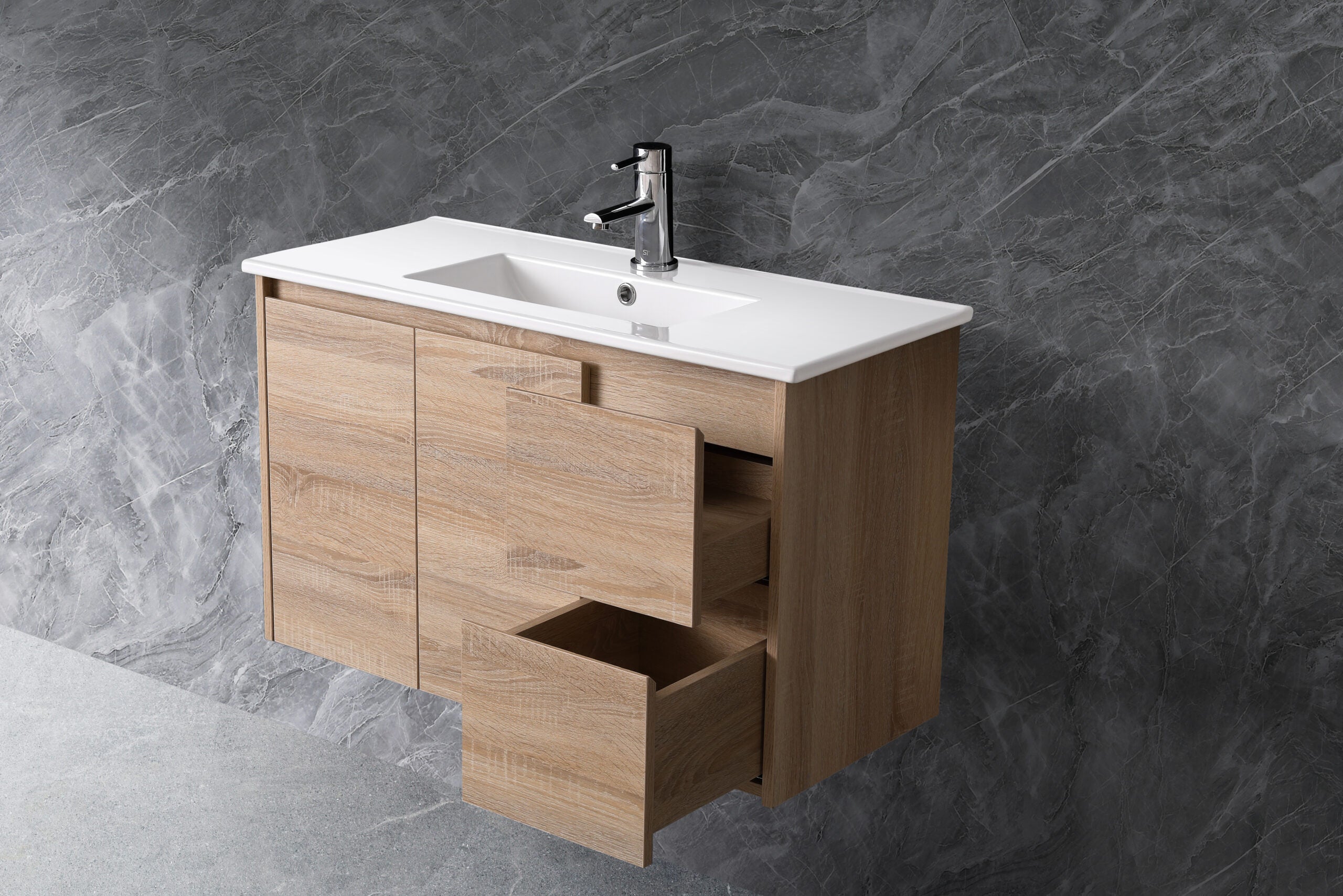 Sierra Wall Hung Collection bathroom vanity