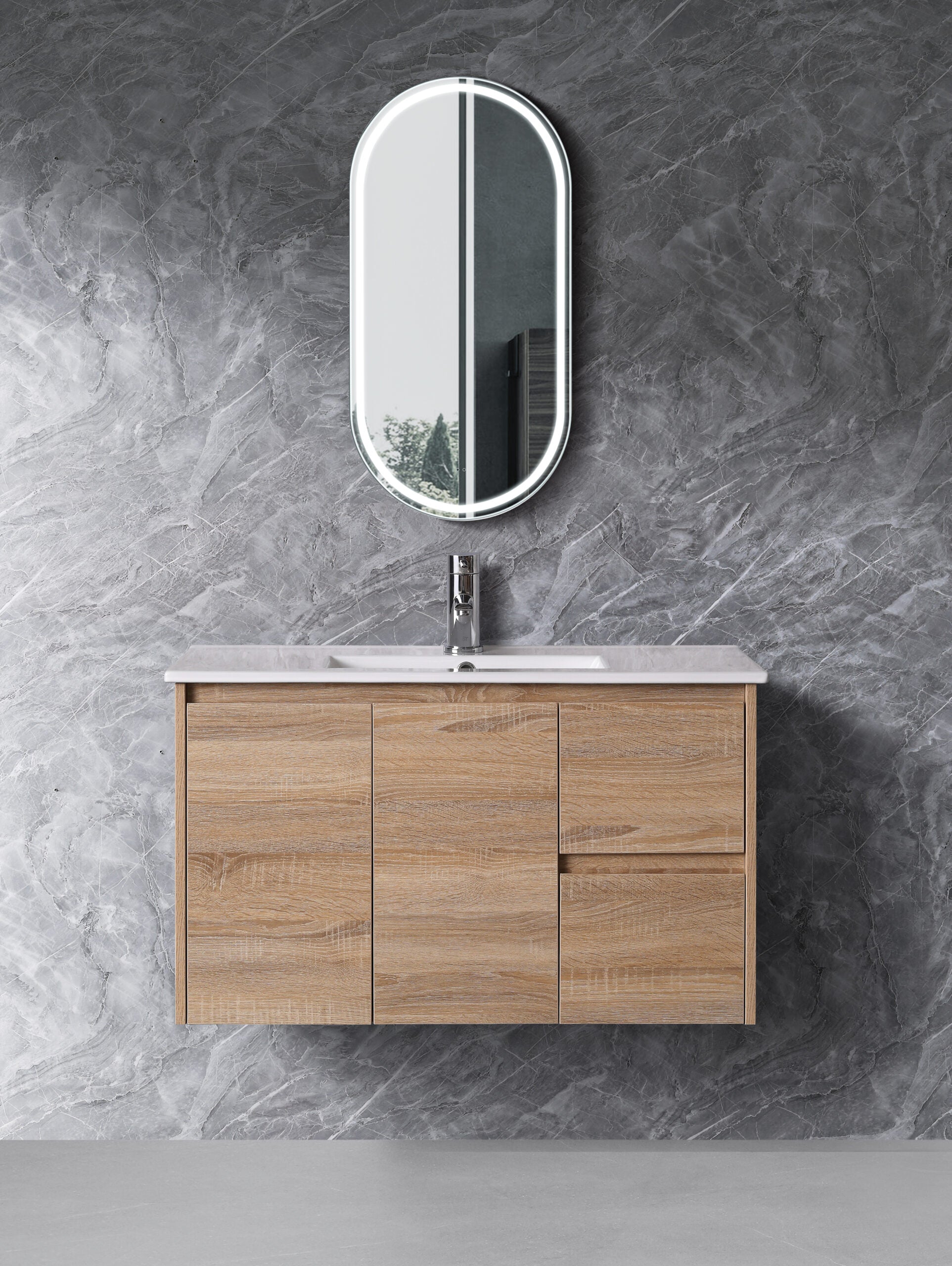 Sierra Wall Hung Collection bathroom vanity
