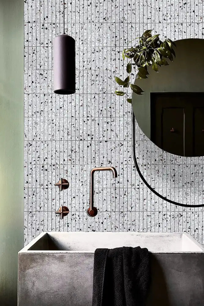 Terrazo Grey Kit Kat Mosaics