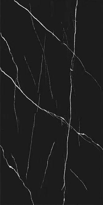 VG715004 Black Marble Polished 750 x 1500mm porcelain tile