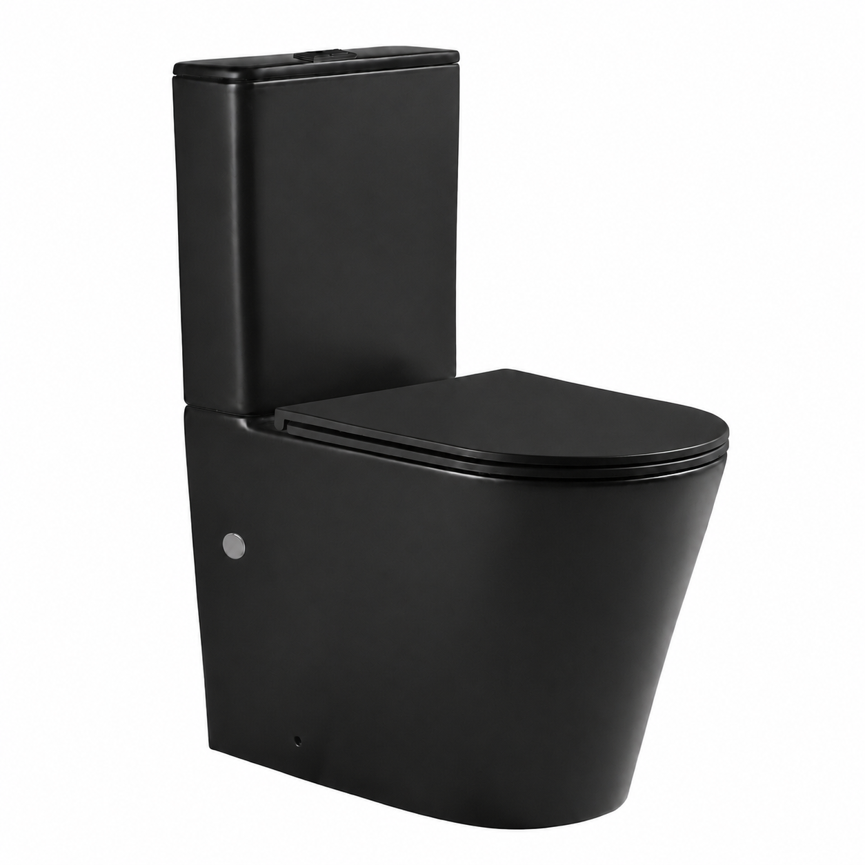 Vera Matt Black Toilet Suite