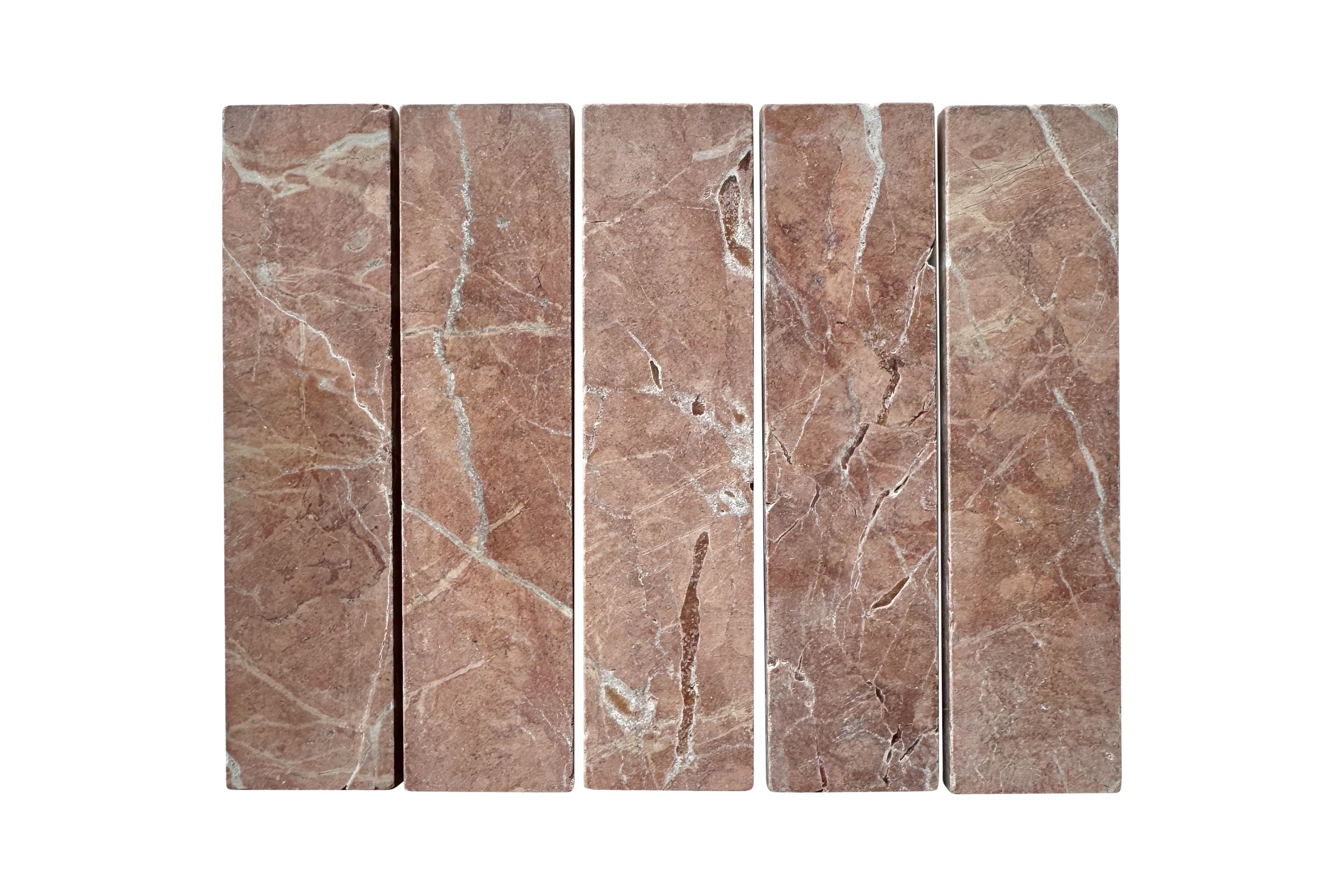 Bedrock Tile Rosso Verona Tumbled 50x200x10mm