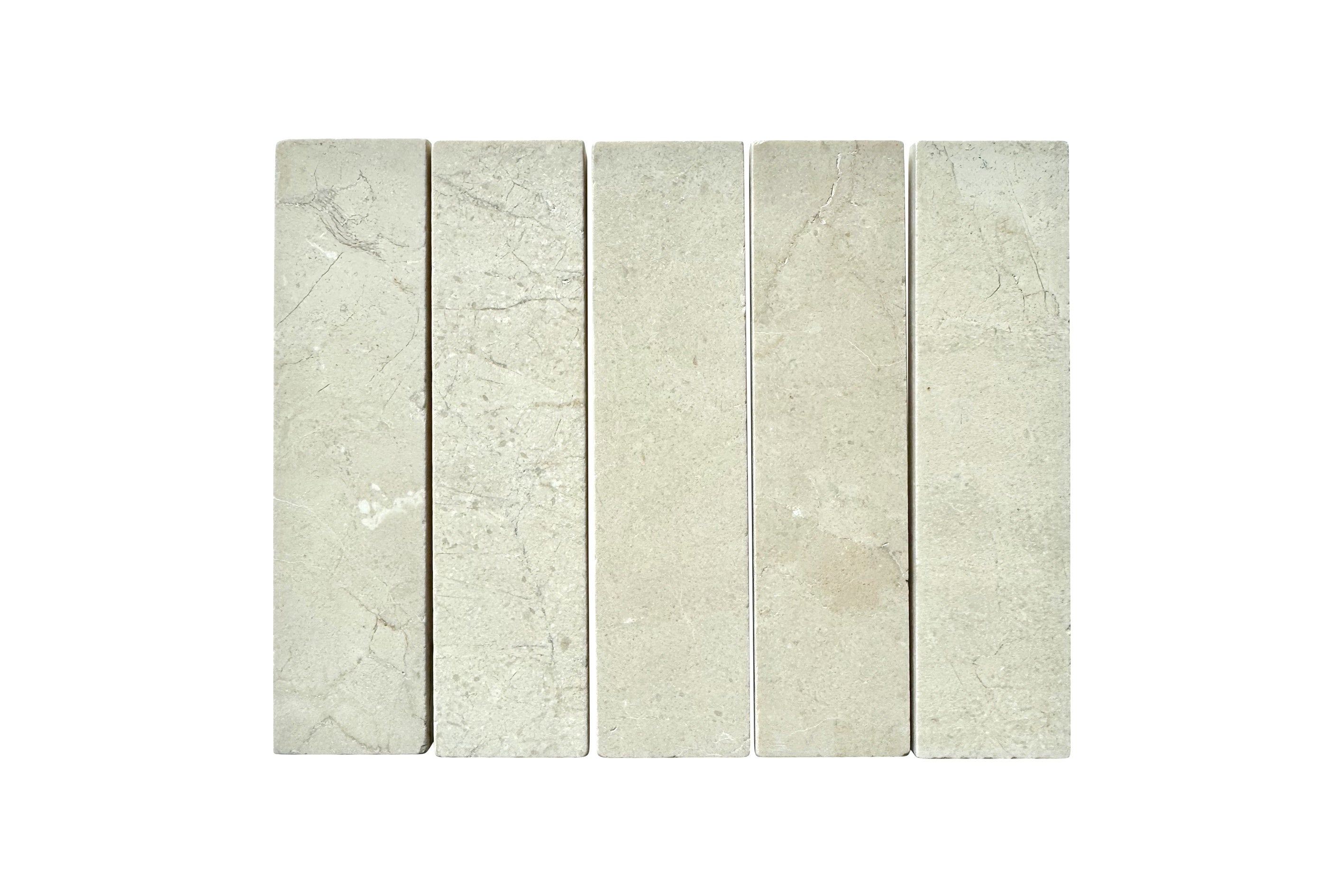 Bedrock Tile Crema Marfil Tumbled 50x200x10mm