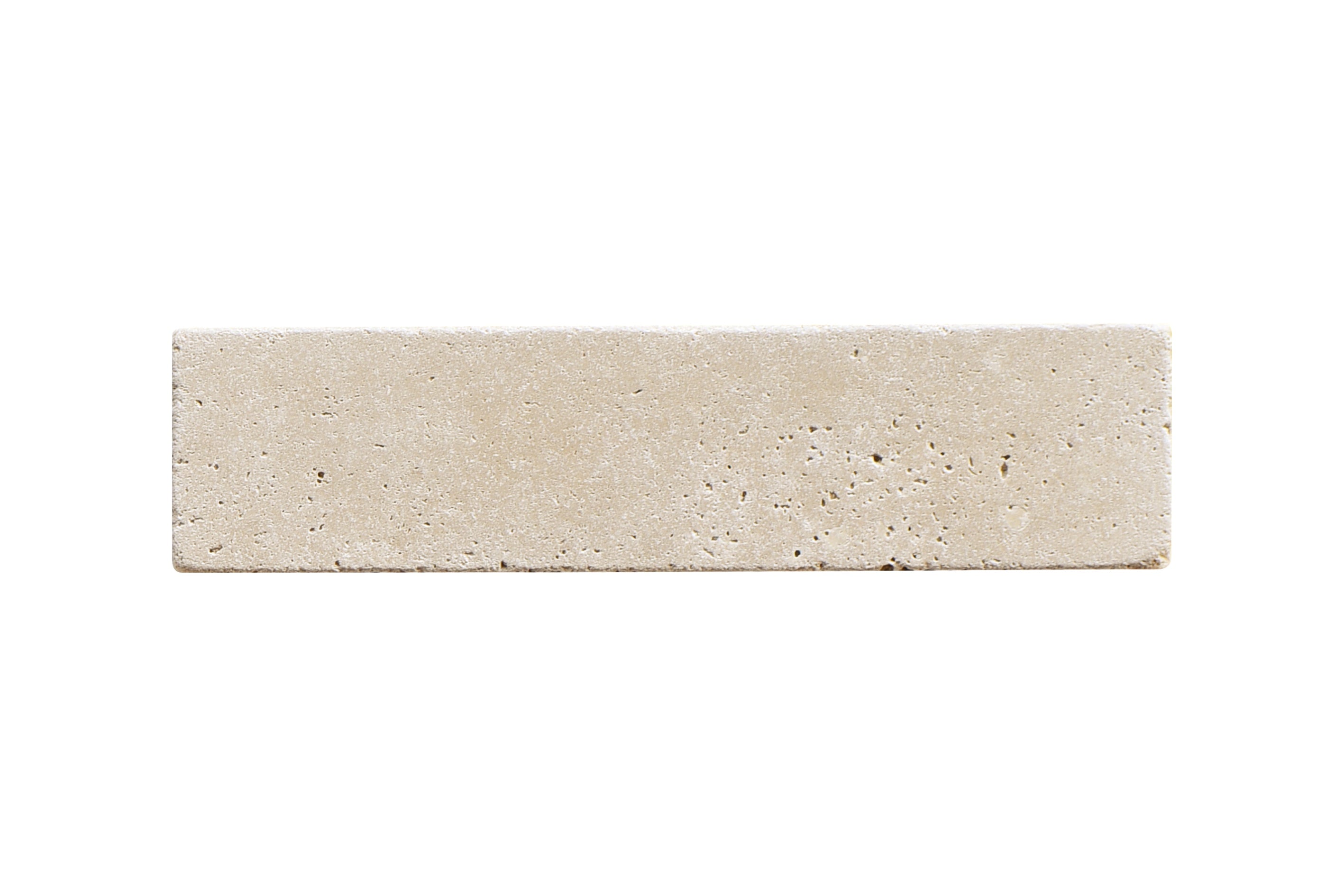 Bedrock Tile Travertine Beige Tumbled 50x200x10mm