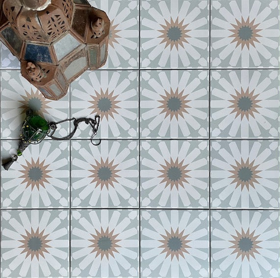 Fes Cardamom Floor Tile
