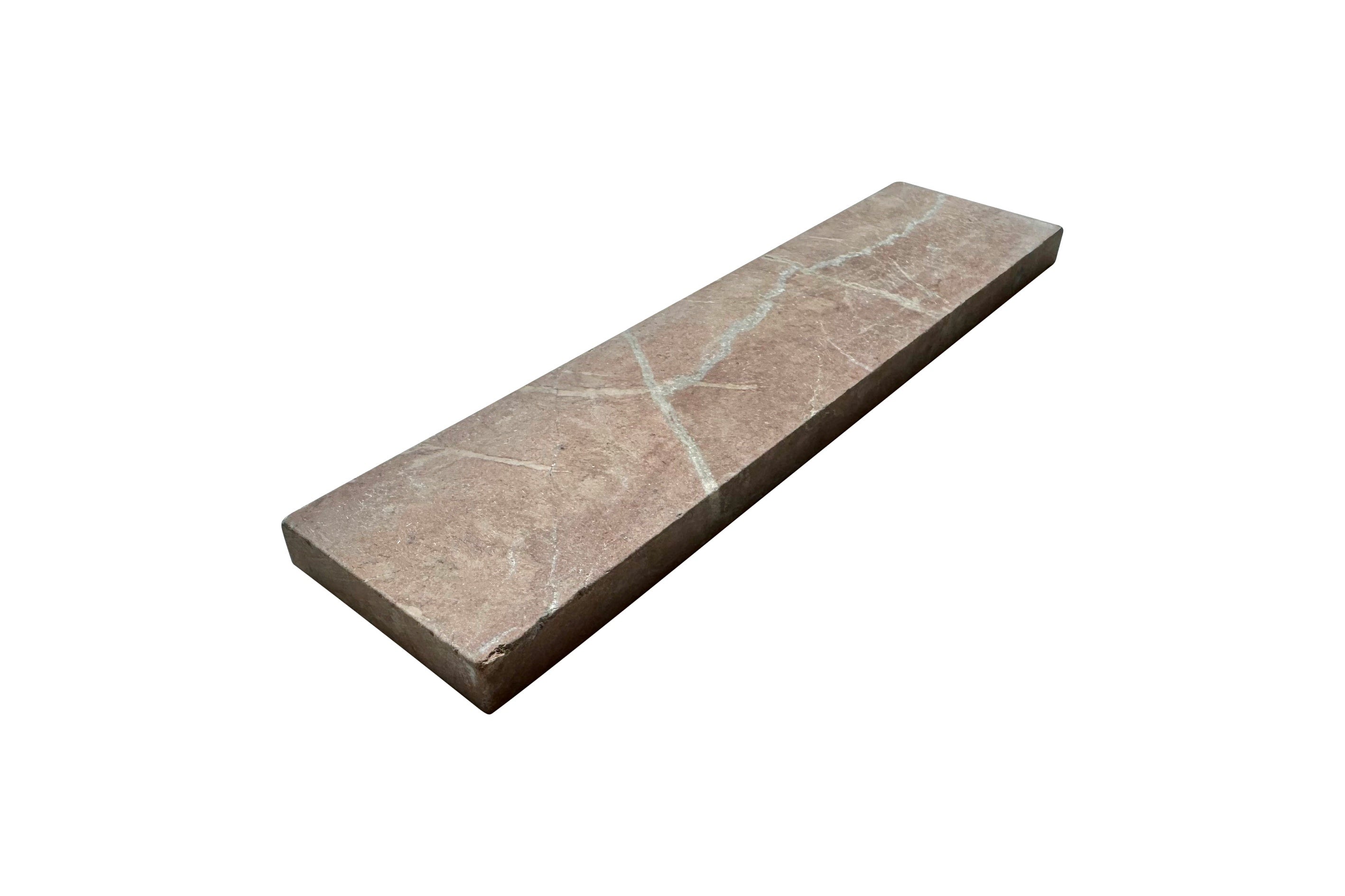 Bedrock Tile Rosso Verona Tumbled 50x200x10mm