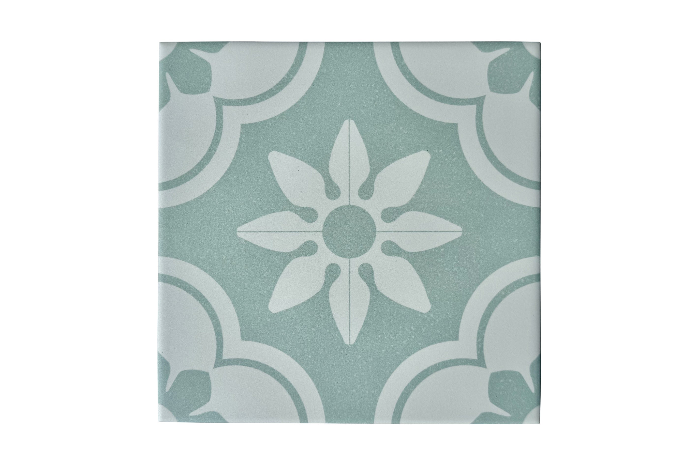 Queenscliffe Mint Floor Tile