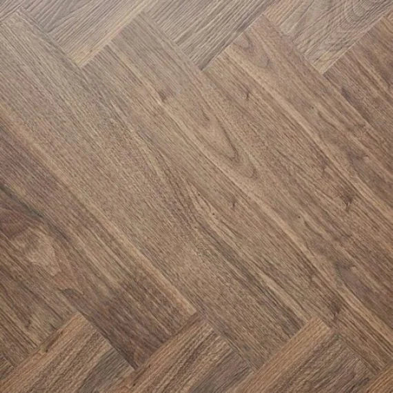 Walnut 8mm SPC hybrid herringbone flooring